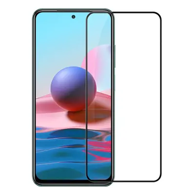 5D Tvrzené sklo Full Glue Ceramic pro Xiaomi Redmi Note 10 5G , černé 5903396106521