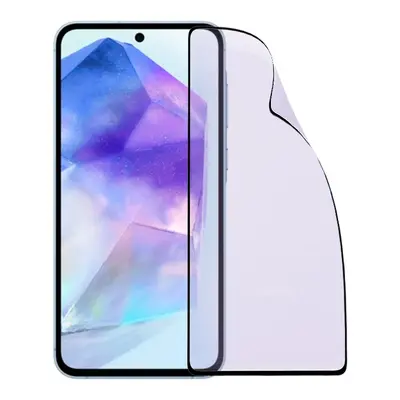 Screen Glass Protector Samsung A356 Galaxy A35 5G, A556 A55 5G 5D Full Glue Ceramic černé 103265