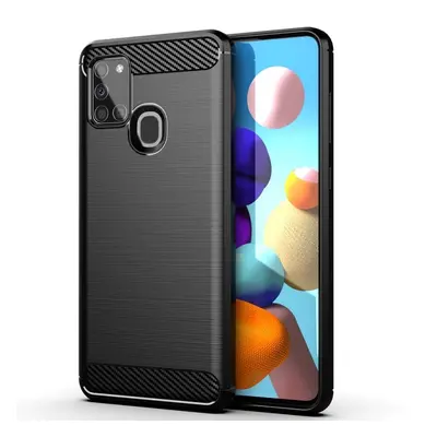 Pouzdro Forcell Carbon Samsung Galaxy A21s černé