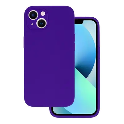 Pouzdro silikon Apple iPhone 13 Mini Vennus Lite Indigo fialové