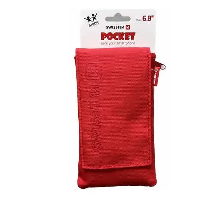 Pouzdro Swissten Pocket 6,8" červené