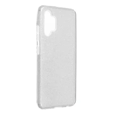 Pouzdro Forcell SHINING Case Samsung Galaxy A32 4G LTE stříbrné