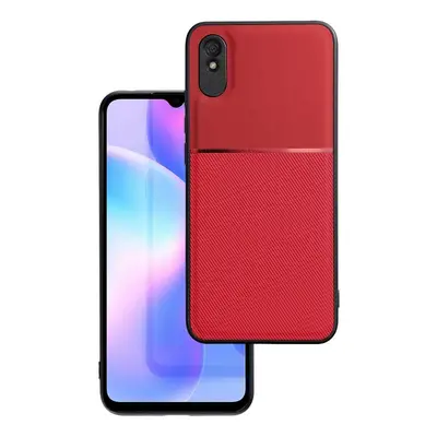 Pouzdro silikon Xiaomi Redmi 9C Noble s výztuhou červené