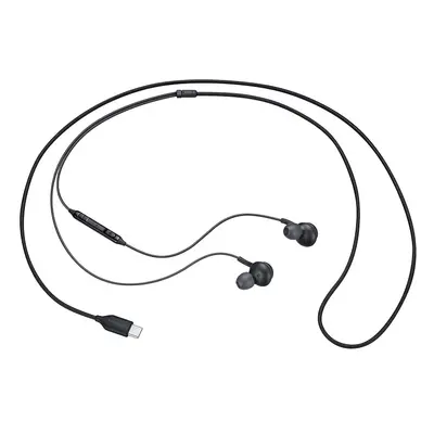 HF Stereo Samsung EO-IC100BBE AKG USB-C konektor vč. ovládání Black (EU Blister)