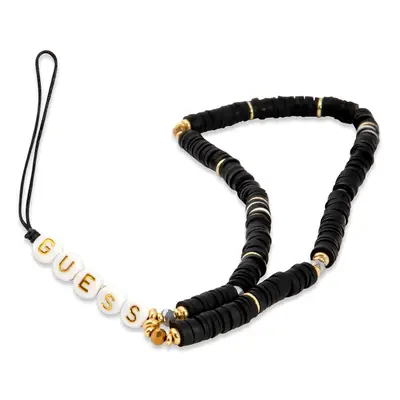 Přívěsek na klíče Guess pendant GUSTPEARK Phone Strap black Heishi Beads GUSTPEARK