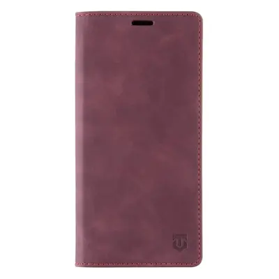 Pouzdro Flip Book Tactical Xproof Xiaomi Redmi Note 12S vínově červené