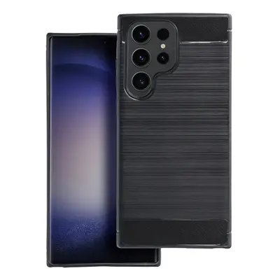 Pouzdro silikon Samsung S926 Galaxy S24 Plus Forcell Carbon s výztuhou černé