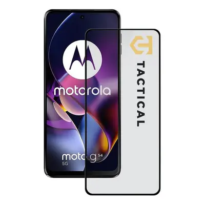 Screen Glass Motorola Moto G54 5G Power Edition 5D Full Glue Tactical Shield černé 1031903