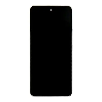 LCD display Samsung A536 Galaxy A53 5G + dotyk + přední kryt Original Service Pack bílý