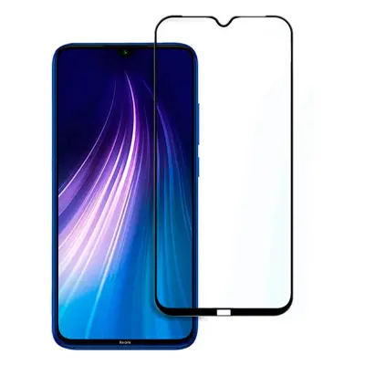 Screen Glass Xiaomi Redmi Note 8T 5D Full Glue zaoblené kraje černé 1023930