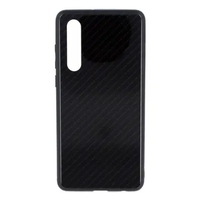 Pouzdro Tel1 Carbon Glass Case - Huawei P20 Lite černé