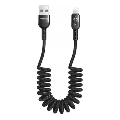 Mcdodo CA-6410 USB to Lightning, pružina, 1,8m