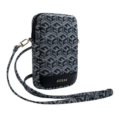 Pouzdro Guess PU G Cube Wallet Phone Bag Zipper Black