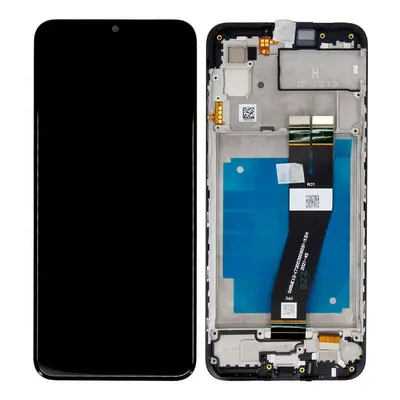 LCD display Samsung A035G Galaxy A03 + dotyk + přední kryt Original Service Pack černý