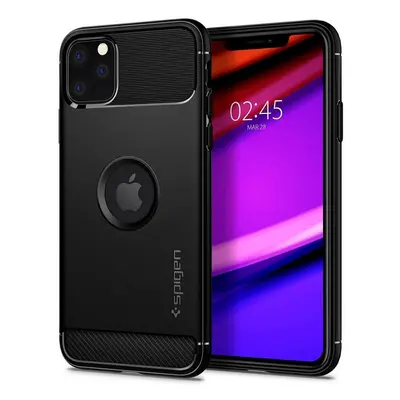 Pouzdro Apple iPhone 11 SPIGEN Rugged Armor 076CS27183 černé