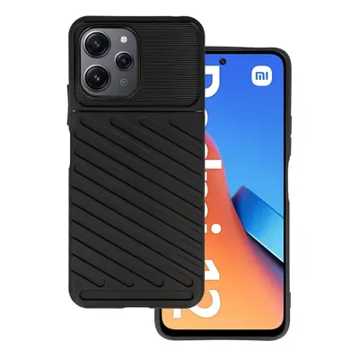 Pouzdro silikon Xiaomi Redmi 12 4G/5G Thunder Armor Case černé