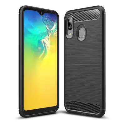 Pouzdro Forcell CARBON Samsung Galaxy A20E černé