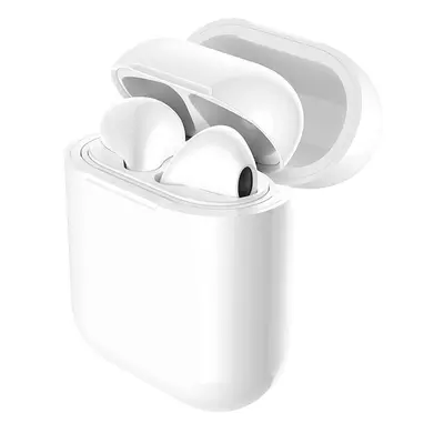 Pouzdro pro Apple AirPods HOCO CW18 podporující bezdrátové dobíjení bílé