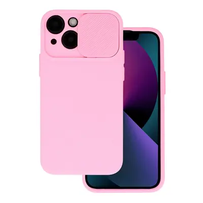 Pouzdro silikon Apple iPhone 14 PRO CamShield Soft světle růžové