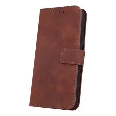 Pouzdro Flip Velvet Book Xiaomi Redmi 10C hnědé