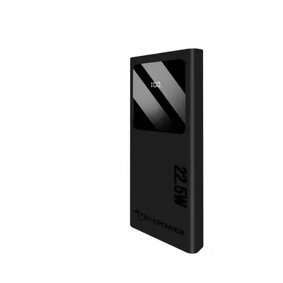 Zdroj záložní PowerBank BeePower BP-10PD 10000mAh 2x USB + USB-C PD, QC 3.0 22,5W černý