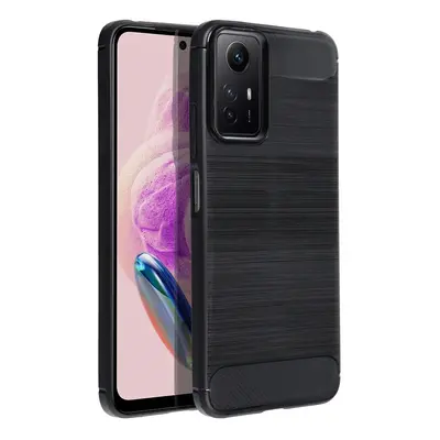 Pouzdro silikon Xiaomi Redmi Note 12S Carbon s výztuhou černé