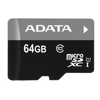 ADATA Pro microSDXC 64GB UHS-I AUSDX64GUICL10-RA1