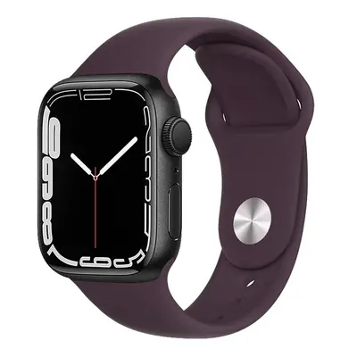 Hodinky HOCO WA01 silikonový řemínek pro Apple Watch 1/2/3/4/5/6/7/8/SE 38/40/41mm Crimson Cherr