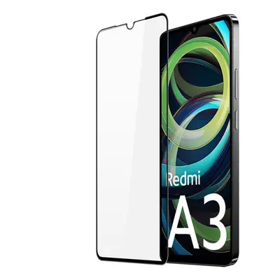 Screen Glass Xiaomi Redmi A3 5D Full Glue zaoblené černé 1032922