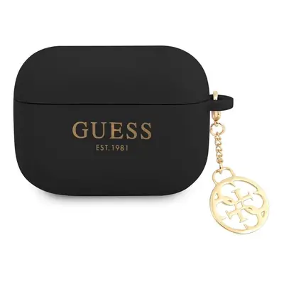 Pouzdro Guess 4G Charms pro Apple Airpods PRO Black