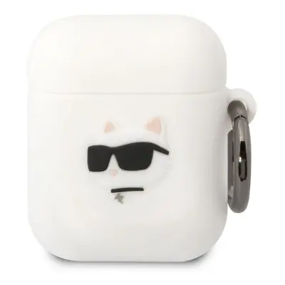 Karl Lagerfeld AirPods 1/2 cover Silicone Choupette Head 3D KLA2RUNCHH