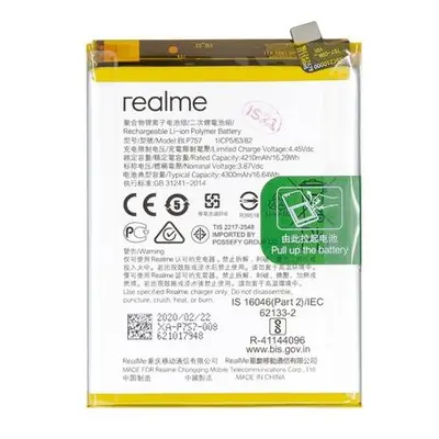 Baterie Realme BLP757 Realme 6, 6S, 6 PRO 4300mAh Li-ion Original (volně)