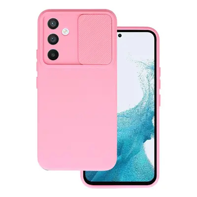 Pouzdro silikon Samsung A155 Galaxy A15 4G, A156 Galaxy A15 5G CamShield Soft světle růžové