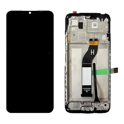 LCD display Xiaomi Redmi 13C + dotyk + přední kryt Service Pack Original černý