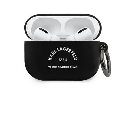 Pouzdro Karl Lagerfeld Rue St Guillaume pro Apple Airpods PRO Black