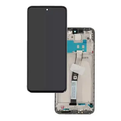 LCD display Xiaomi Redmi Note 11 NFC + dotyk + přední kryt Service Pack Original černý