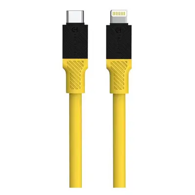 Tactical 57983117396 USB-C/Lightning, 1m, žlutý