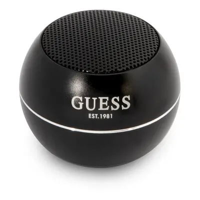 Reproduktor Guess Mini Bluetooth Speaker 3W 4H GUWSALGEK černý