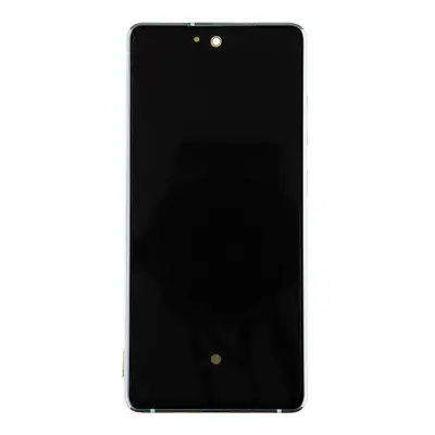 LCD display Samsung G781 Galaxy S20 FE 5G + dotyk + přední kryt Cloud Mint Service Pack Original