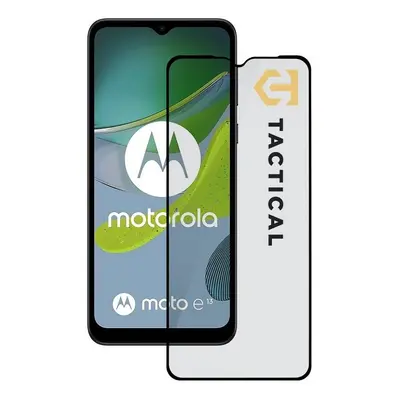 Screen Glass Motorola Moto E13 5D Full Glue Tactical Shield černé 1031125