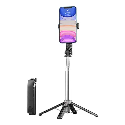 Držák Monopod Selfie XO SS11 Tripod stativ, Bluetooth 5.2 ovladač, 100cm černý