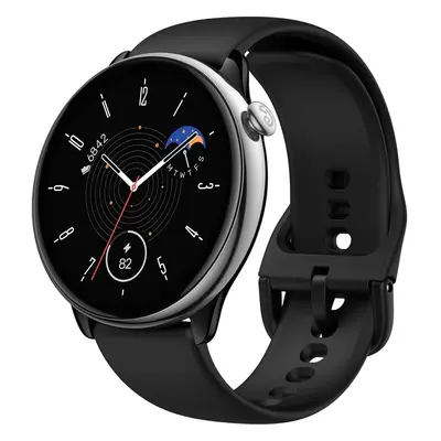 Hodinky Amazfit GTR Mini Silver Sport Band Midnight Black