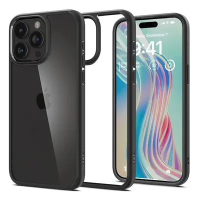 Pouzdro Apple iPhone 15 PRO SPIGEN Ultra Hybrid ACS06713 Matte Black