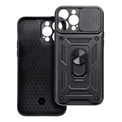 Pouzdro silikon Xiaomi Redmi A3 Slide Armor Cam Shield černé