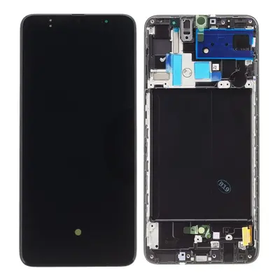 LCD display Samsung A705 Galaxy A70 + dotyk. folie Service Pack Original černý