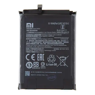 Baterie Xiaomi BN53 Redmi Note 9 PRO MAX, Note 10 PRO, 10 PRO MAX 5020mAh (Service Pack) Origina