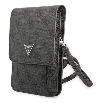 Pouzdro Guess 4G Triangle Logo Phone Bag Universal GUWBP4TMGR Black