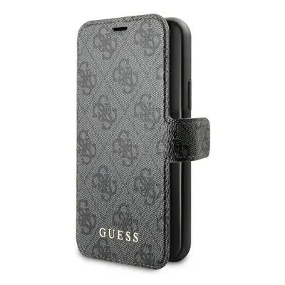 Pouzdro Flip Book Guess Charms 4G Apple iPhone 11 Grey