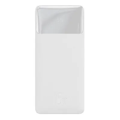 Zdroj záložní Baseus Bipow PowerBank 30000mAh USB-C + 2xUSB PD3.0 QC 3.0 15W PPDML-K02 bílý