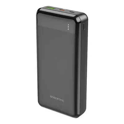 Zdroj záložní PowerBank BOROFONE BJ19A 20000mAh USB + USB-C PD 18W QC 3.0 20W černý